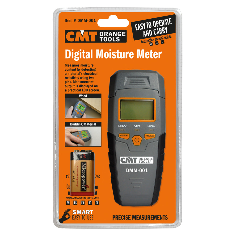 CMT DMM-001 - Misuratore di umidità digitale - CSC Utensili