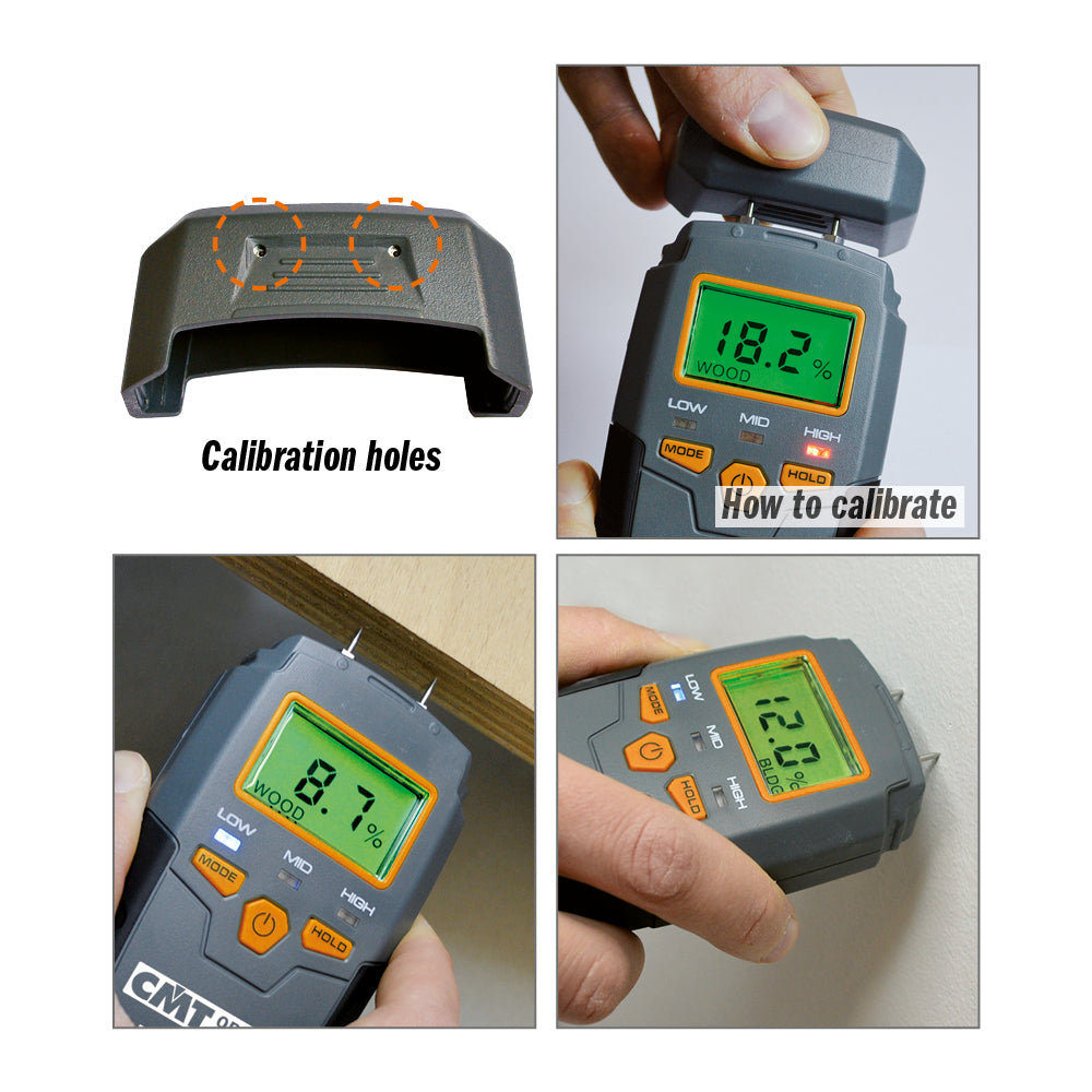 CMT DMM-001 - Misuratore di umidità digitale - CSC Utensili
