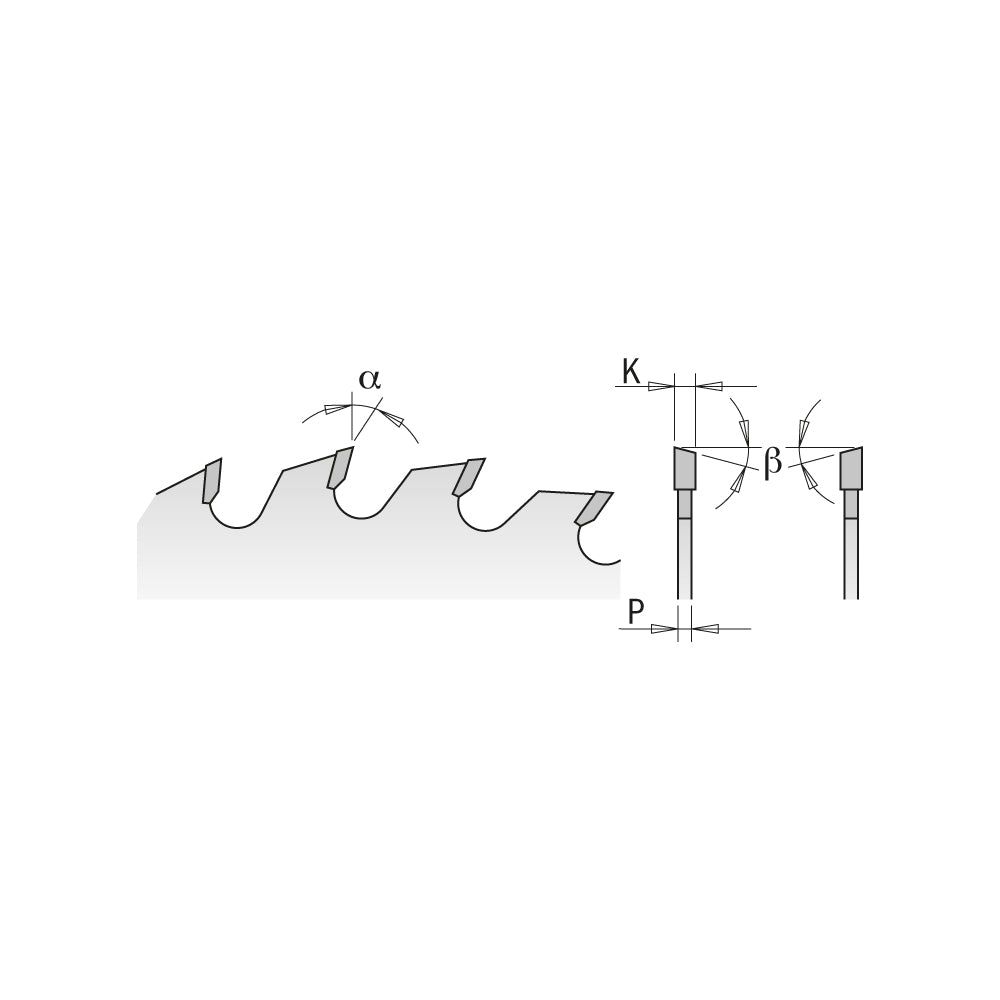 CMT 285.054.18M - Lama circolare per taglio traverso vena D=450mm Z=54 - CSC Utensili
