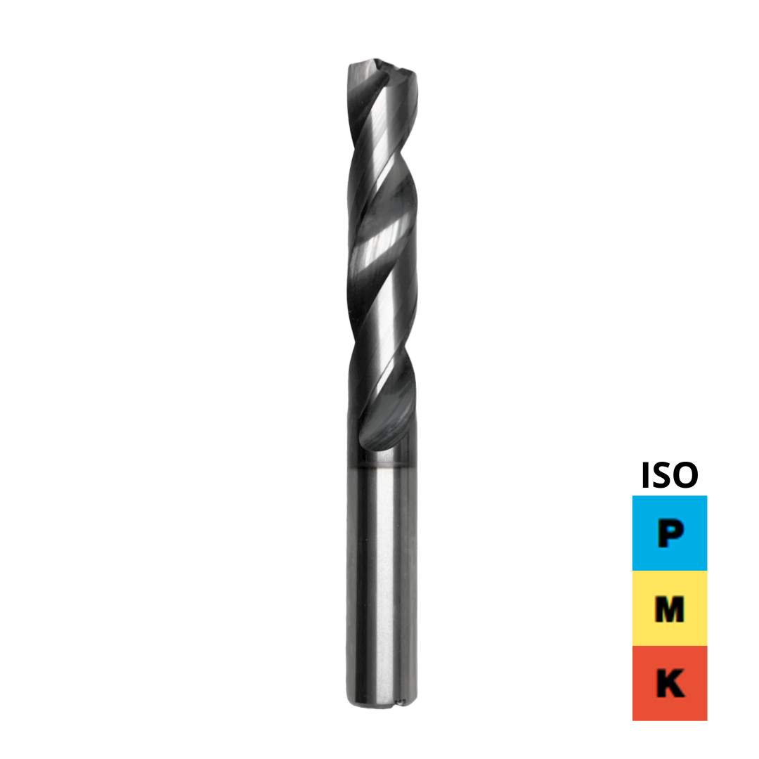Punta 5xD HM con fori interni ad alte prestazioni per acciai e ghise, diametri da Ø8 a Ø16mm - CSC Utensili