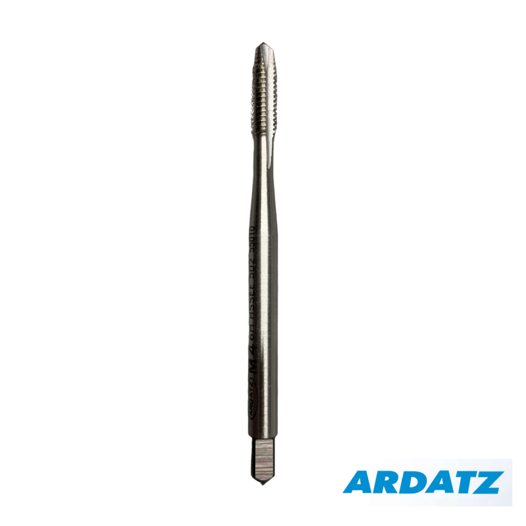 Maschio da filettare a macchina M4x0,7mm HSSE DIN 371 - Ardatz ref. 502 - CSC Utensili