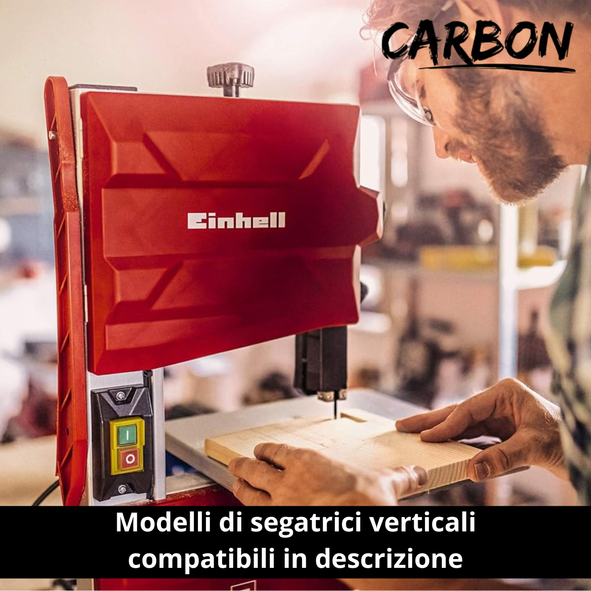 Set di Lame per Sega a nastro per legno L=1400mm h=10mm in acciaio al carbonio | CARBON - CSC Utensili
