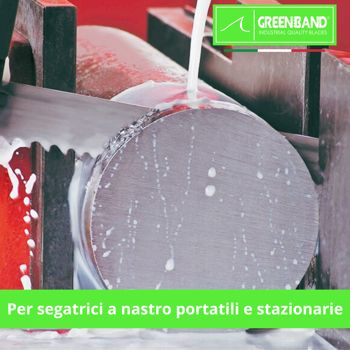 Set di Lame per Sega a nastro 2925x27x0.90mm taglio metalli: acciaio, ferro, alluminio | GREENBAND - CSC Utensili