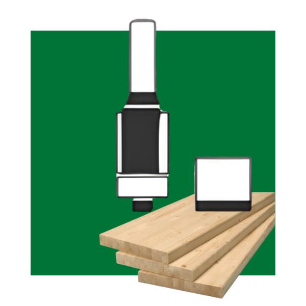 Fresa Per Vasellame Legno CMT 951.501.11 - D=19x16x60mm, S=12mm - Foto 10