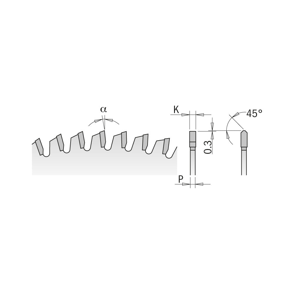 CMT 284.092.14P - Lama circolare per materiali non ferrosi, plastici e laminati D=350mm Z=84 - CSC Utensili