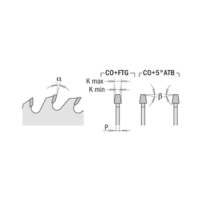CMT 288.100.20H - Lama circolare incisore a denti conici D=100mm Z=20 - CSC Utensili