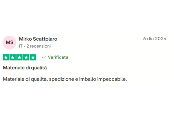 Recensione cliente