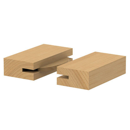 CMT 712.140.11 - Fresa a taglienti dritti per canali, serie lunga D=14mm s=6mm - CSC Utensili