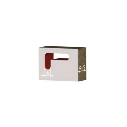 FLAI cod. PA006 060 190 - Fresa per forare e rifilare D=6mm S=6mm - CSC Utensili