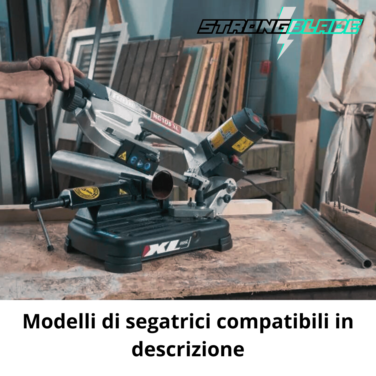 Set di Lame per Sega a nastro 1735x13x0,90mm per macchine portatili taglio metalli | STRONGBLADE - CSC Utensili